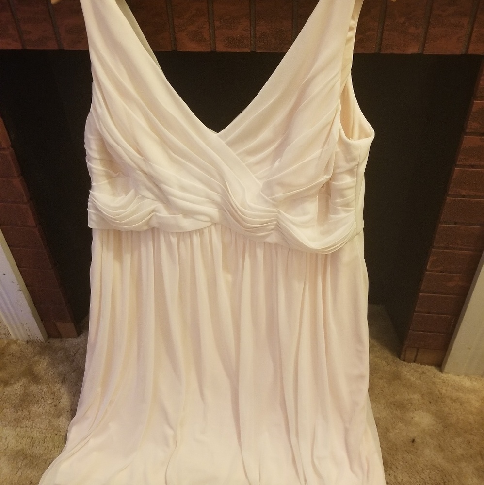 David's Bridal Soft Pink Dress NWT